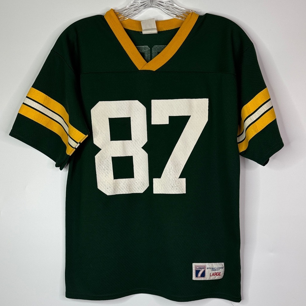 Vintage Logo 7 Brooks Youth Jersey Size Large